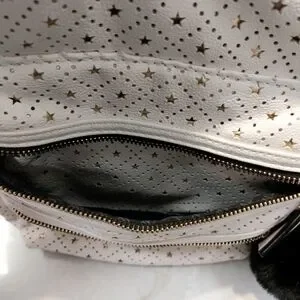 Steve Madden White Starburst Mini Backpack With Matching Wristlet And Keychain Steve Madden | Bags | Steve Madden White Starburst Mini  main image 2
